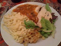 Poulet au paprika Dîner appétissant