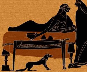 banquet_figure_noire Platon, Le Banquet