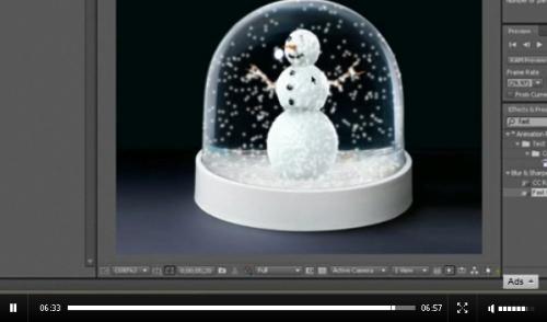 50 tutoriels After Effects pour les animateurs Globe de neige