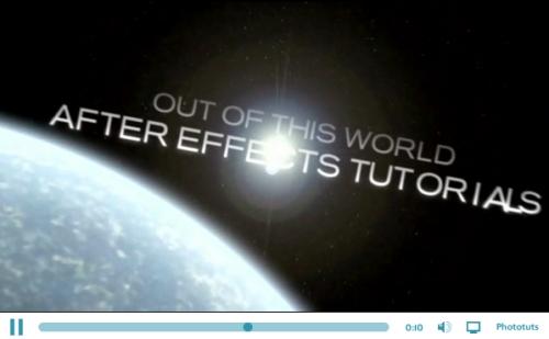 50 tutoriels After Effects pour les animateurs Créer une séquence de titre de science-fiction