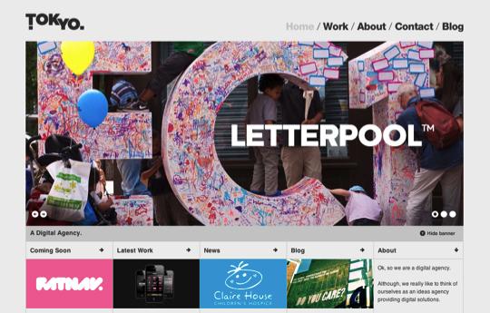 Typographie web – Inspiration afin de s’en mettre plein la vue! Typographies sur le web 04