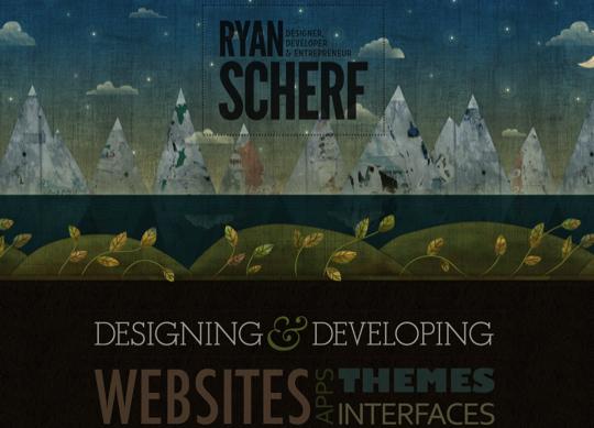Typographie web – Inspiration afin de s’en mettre plein la vue! Typographies sur le web 35