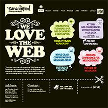 Typographie web – Inspiration afin de s’en mettre plein la vue! typographie-web