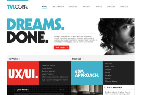 Typographie web – Inspiration afin de s’en mettre plein la vue! Typographies sur le web 18