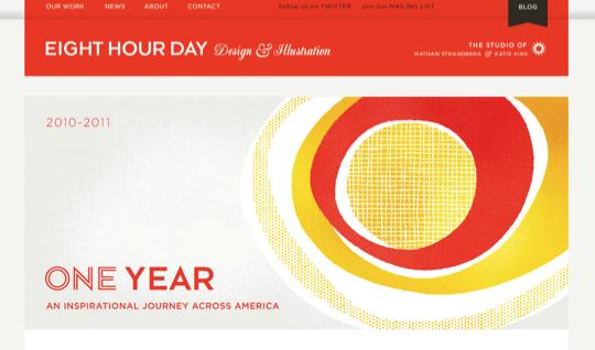Typographie web – Inspiration afin de s’en mettre plein la vue! Typographies sur le web 27