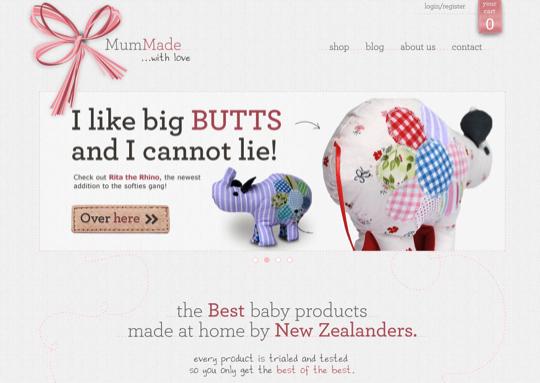 Typographie web – Inspiration afin de s’en mettre plein la vue! Typographies sur le web 17