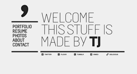 Typographie web – Inspiration afin de s’en mettre plein la vue! Typographies sur le web 29