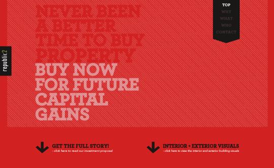 Typographie web – Inspiration afin de s’en mettre plein la vue! Typographies sur le web 34