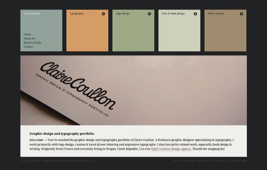 Typographie web – Inspiration afin de s’en mettre plein la vue! Typographies sur le web 14