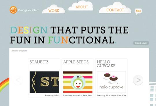 Typographie web – Inspiration afin de s’en mettre plein la vue! Typographies sur le web 36