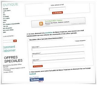 Abonnement à Bijoux-Tropicaux Abonnement à Bijoux-Tropicaux