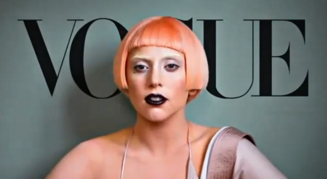 - Vidéo : Lady Gaga qui pose pour la couv' de Vogue US