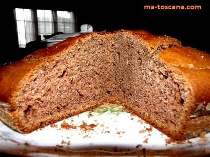 Dolce alla farina di castagne – Gâteau à la farine de châtaigne