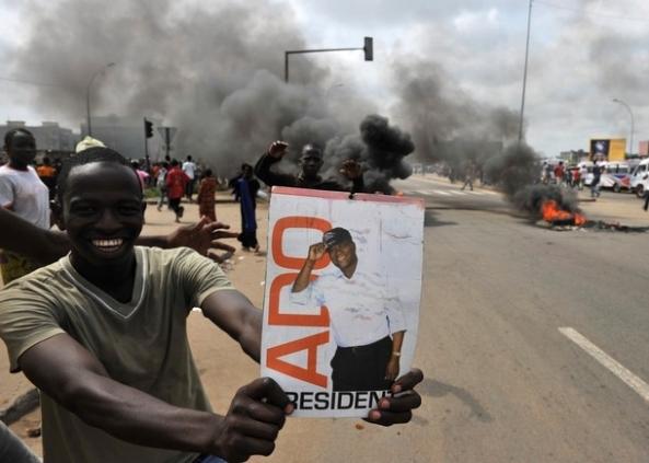 Côte d’Ivoire – manif pro-Ado: une femme tuée