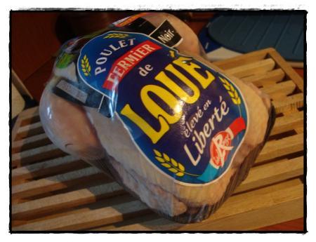 Poulet farci au chèvre frais sous la peau Poulet farci au chèvre frais sous la peau