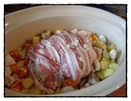 Poulet farci au chèvre frais sous la peau Poulet farci au chèvre frais sous la peau