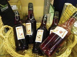 Les vinaigres de Clotilde Thomas, photo MC Poirier Les vinaigres de Clotilde Thomas, photo MC Poirier