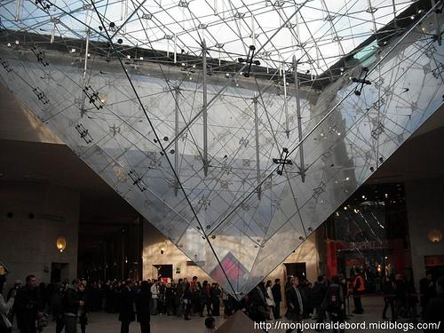 Photos Paris février 2011 (1) Pyramide inversée