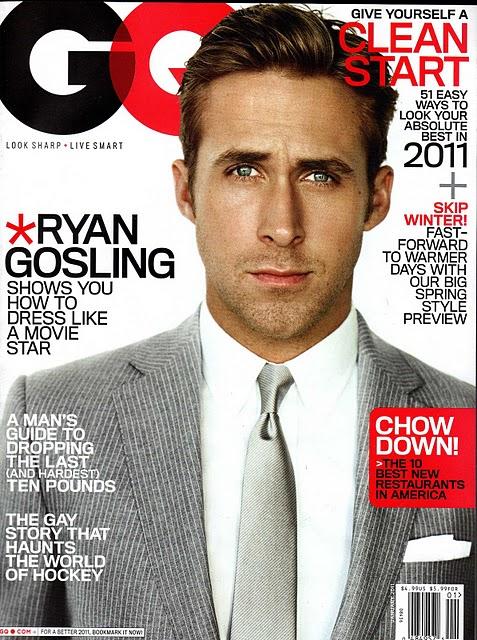 Ryan Gosling pour GQ