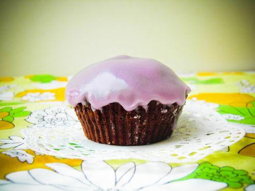 Cupcake violet 