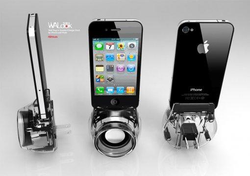 « WALdok » – Le dock iPhone qui fait le mur…