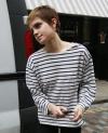 Emma Watson photographiée aujourd'hui à Londres