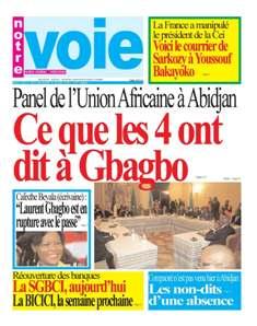 Côte d’Ivoire – Courrier de Sarkozy: un fake