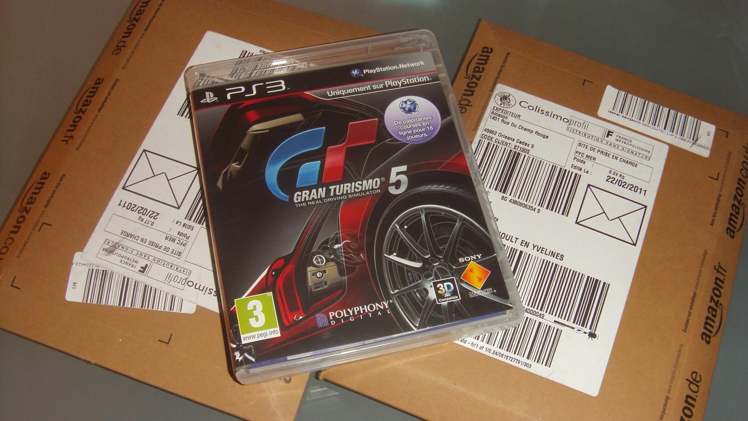 gt5 weebeetroc [arrivage] Trois jeux pour ma PlayStation 3.