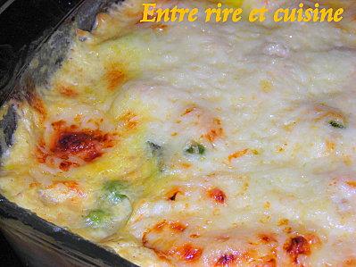 Gratin 2 poissons aux Légumes et béchamel au curry DSCN8763.JPG