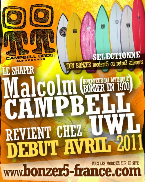 [BONZER suite] Malcolm CAMPBELL revient en Avril !