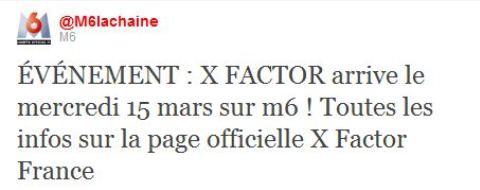 X-Factor 2011 ... Ca commence le 15 mars sur M6