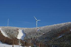 Aux Etats-Unis, une station de ski tourne à l’énergie éolienne