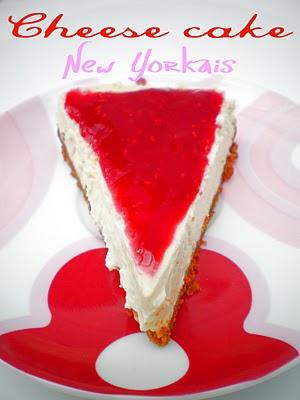 Cheese cake New Yorkais au St Morêt (2.5 pts ww)