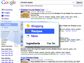 Google Recipe