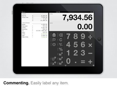 Digits Calculator for iPad + iPhone : App. Gratuites pour iPad !