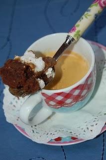 Cupcake choco-crème de marron et noisette Cupcake choco-crème de marron et noisette