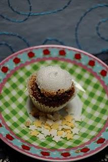 Cupcake choco-crème de marron et noisette