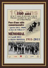 100e anniversaire de la 1ère descente à ski: les inscriptions à la course commémorative sont ouvertes