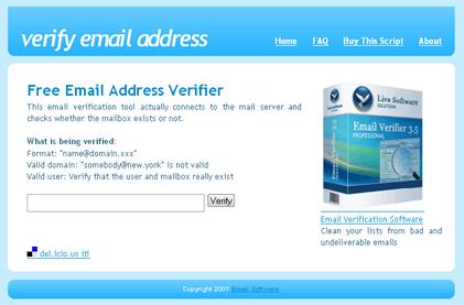 verify mail