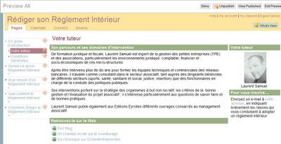 Un Reglement Interieur pour votre association (tutorat en ligne et gratuit) Un Reglement Interieur pour votre association (tutorat en ligne et gratuit)