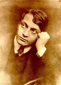 Le poète hongrois Endre Ady, 22 novembre 1877 - 27 janvier 1919, photo d'un auteur inconnu