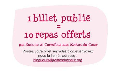 A fond avec Les Restos du Coeur !