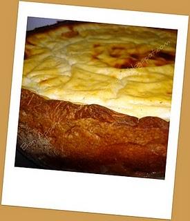 Tarte à gros bords (ou Tarte au libouli) - Tarta a bordes gruesos (tarta con flán de mi tierra)