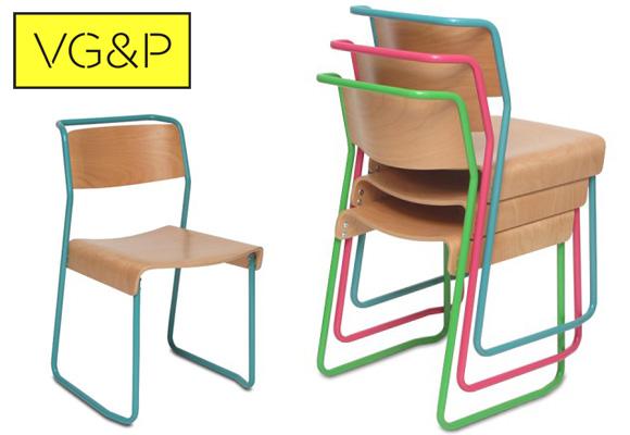 vg-p KLAUSER & CARPENTER for VERY GOOD & PROPER // canteen utility chair
