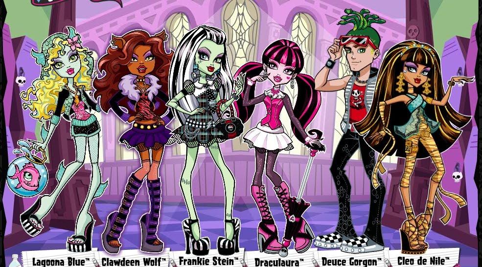 Monster High: Vampire, Loup-garou et autres monstres cultes ont des rejetons