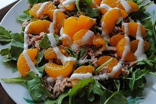 Salade de thon à la Mandarine de Wimzie