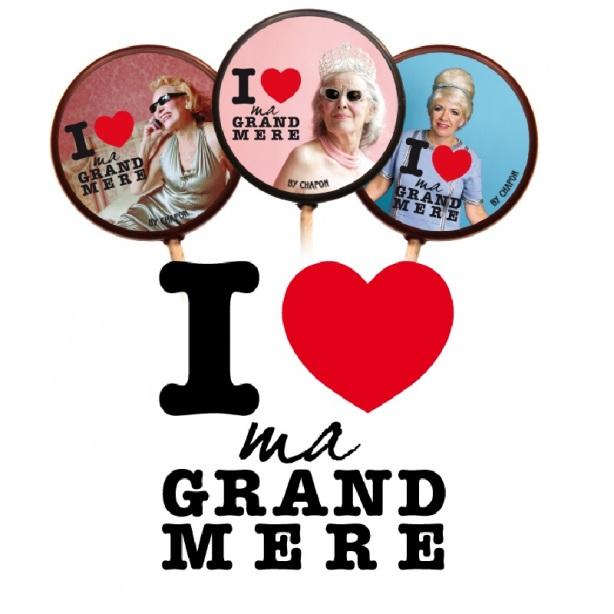 Les sucettes « I Love ma grand mère »