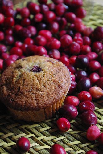 Muffins aux canneberges et à l'orange / Cranberries and Orange Muffins