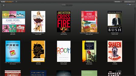 Amazon : le Kindle bientôt en web-application?