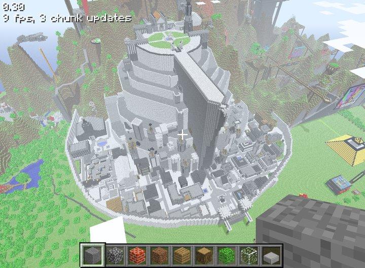 MineCraft - minas tirith